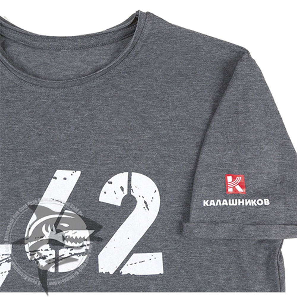 Футболка мужская с коротким рукавом, принт “7,62”