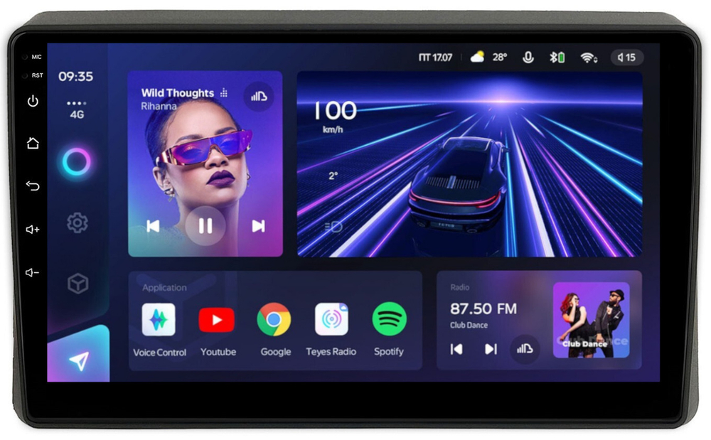 Магнитола для Renault Arkana 2019+, Duster 2020+ - Teyes CC3L на Android 10, 8-ядер, CarPlay, 4G SIM-слот
