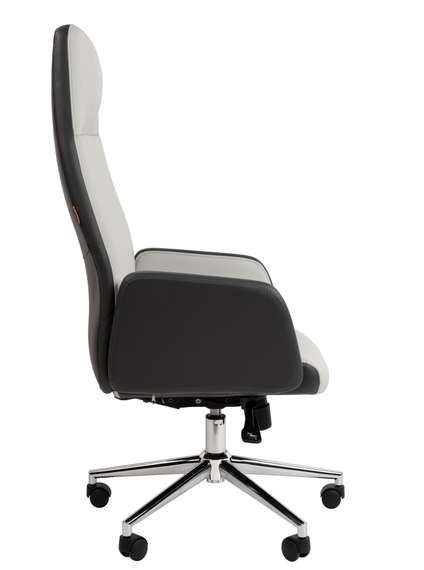 Офисное кресло Chairman 929 Россия экопремиум серый/светло-серый