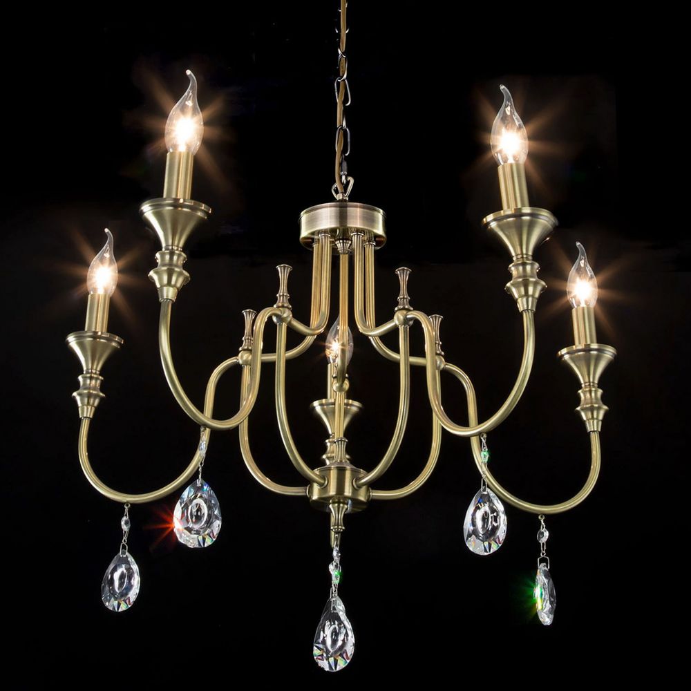 Citilux Рига CL437153 Люстра подвесная Бронза