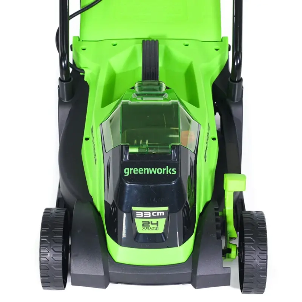 Аккумуляторная газонокосилка Greenworks GD24LM33K8 (1 x 8 Ач, ЗУ) 2516107U8