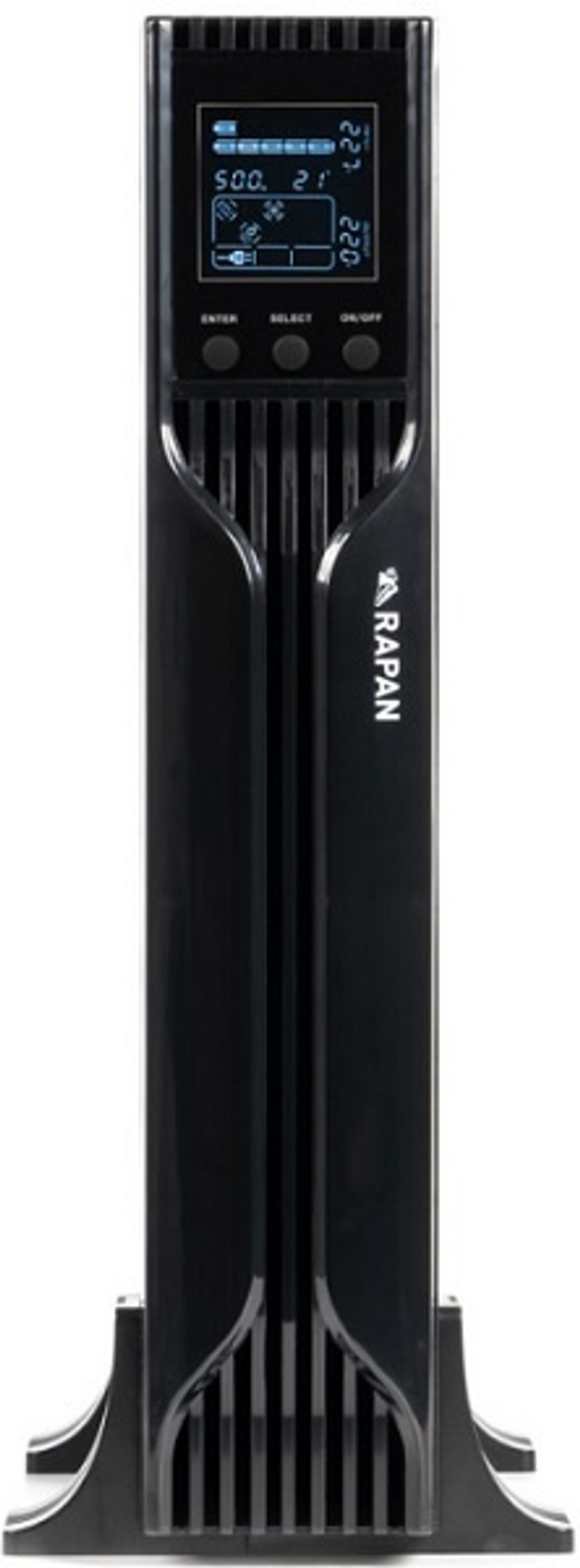 Источник бесперебойного питания Бастион RAPAN-UPS 1000-RACK-IN-2X9