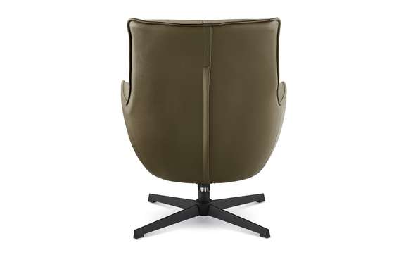 Крутящееся кресло Harmon, зеленое