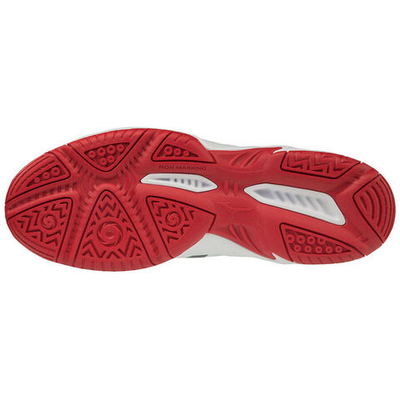 Мужские кроссовки теннисные Mizuno Cyclone Speed 2 - white/black/red