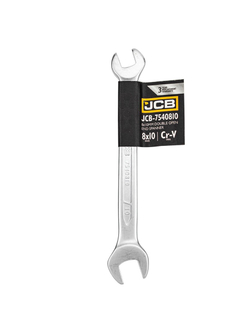 Ключ рожковый 8х10мм JCB JCB-7540810