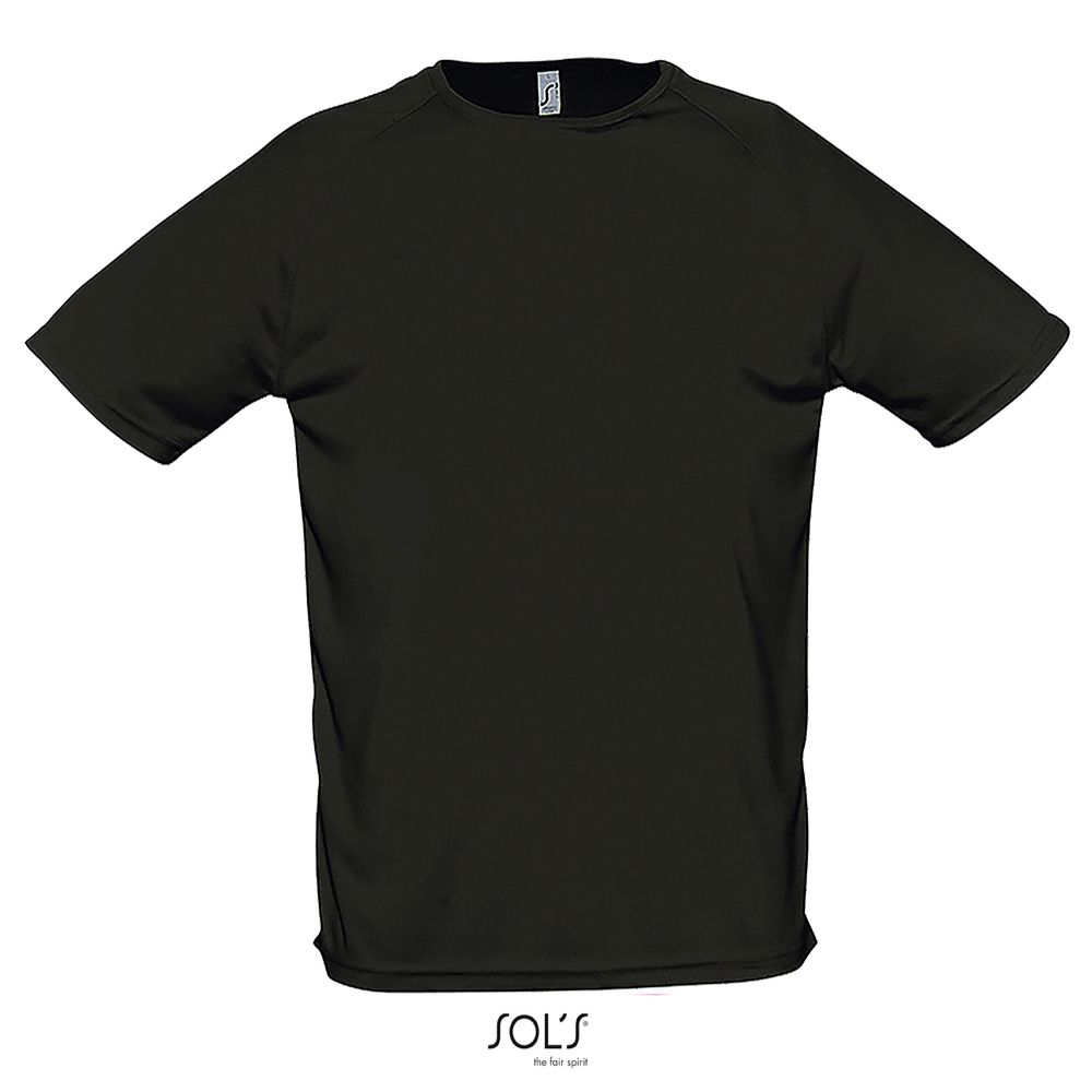 Футболка SPORTY, мужская, полиэстер 140. Жёлтый  XL