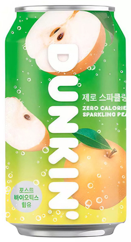 Газированный напиток Со Вкусом Груши Dunkin Donuts Pear 0.35 - банка