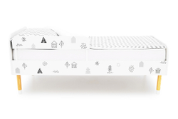 Детская кровать Бельмарко Stumpa Классика Домики ч б