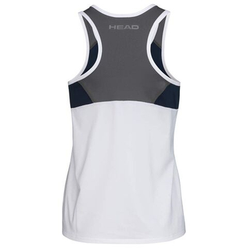 Женский топ теннисный Head Club 22 Tank Top W - белый