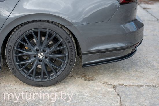 Сплиттеры бампера заднего боковые для VOLKSWAGEN Passat B8 R-Line (15-...)