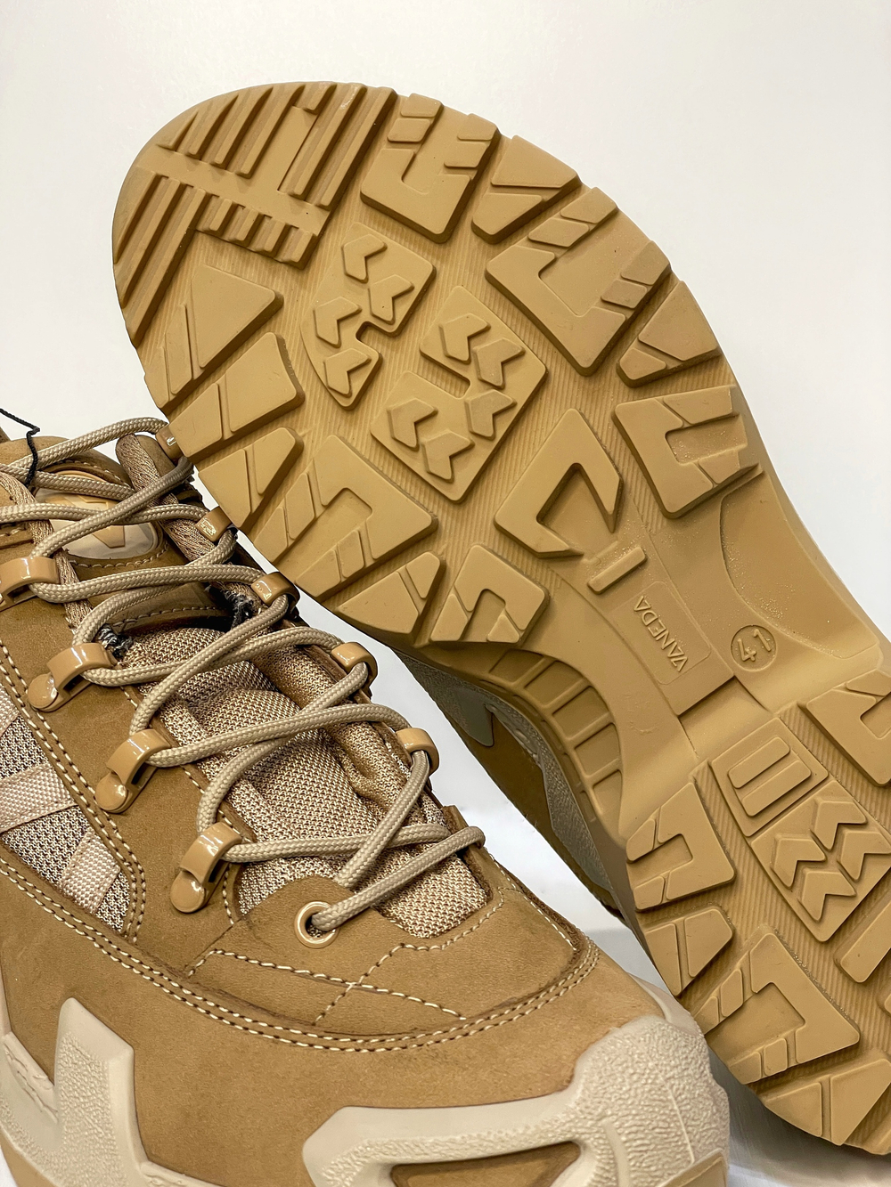 Ботинки тактические Vaneda V-Clutch Pro Низкие песочные