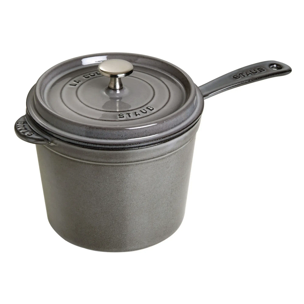 STAUB Sur la Table Сотейник Minis 2,8 л с крышкой серый