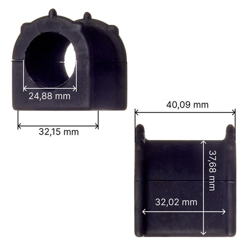 Втулка стабилизатора переднего Avantech ABH0169