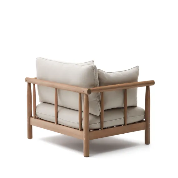 Кресло Sacova из массива эвкалипта