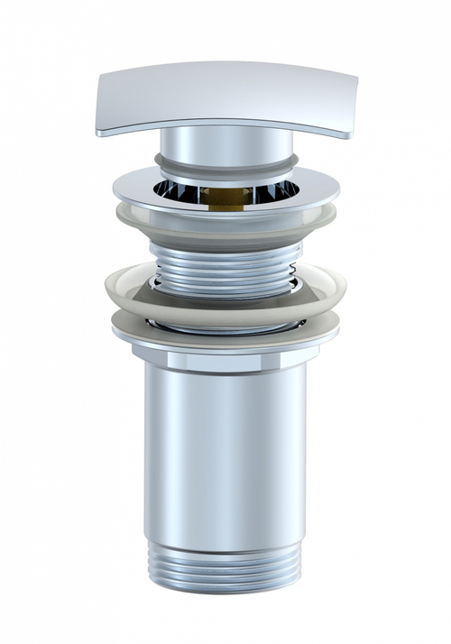 Донный клапан для раковины 1 1/4 WONZON & WOGHAND, Хром (WW-88SS08-CR)