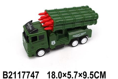 Машина Военная ин. 18см, пакет K188-15A