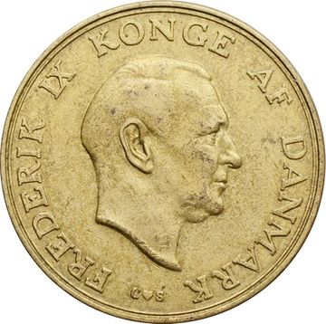 1 крона 1947-1960 Дания