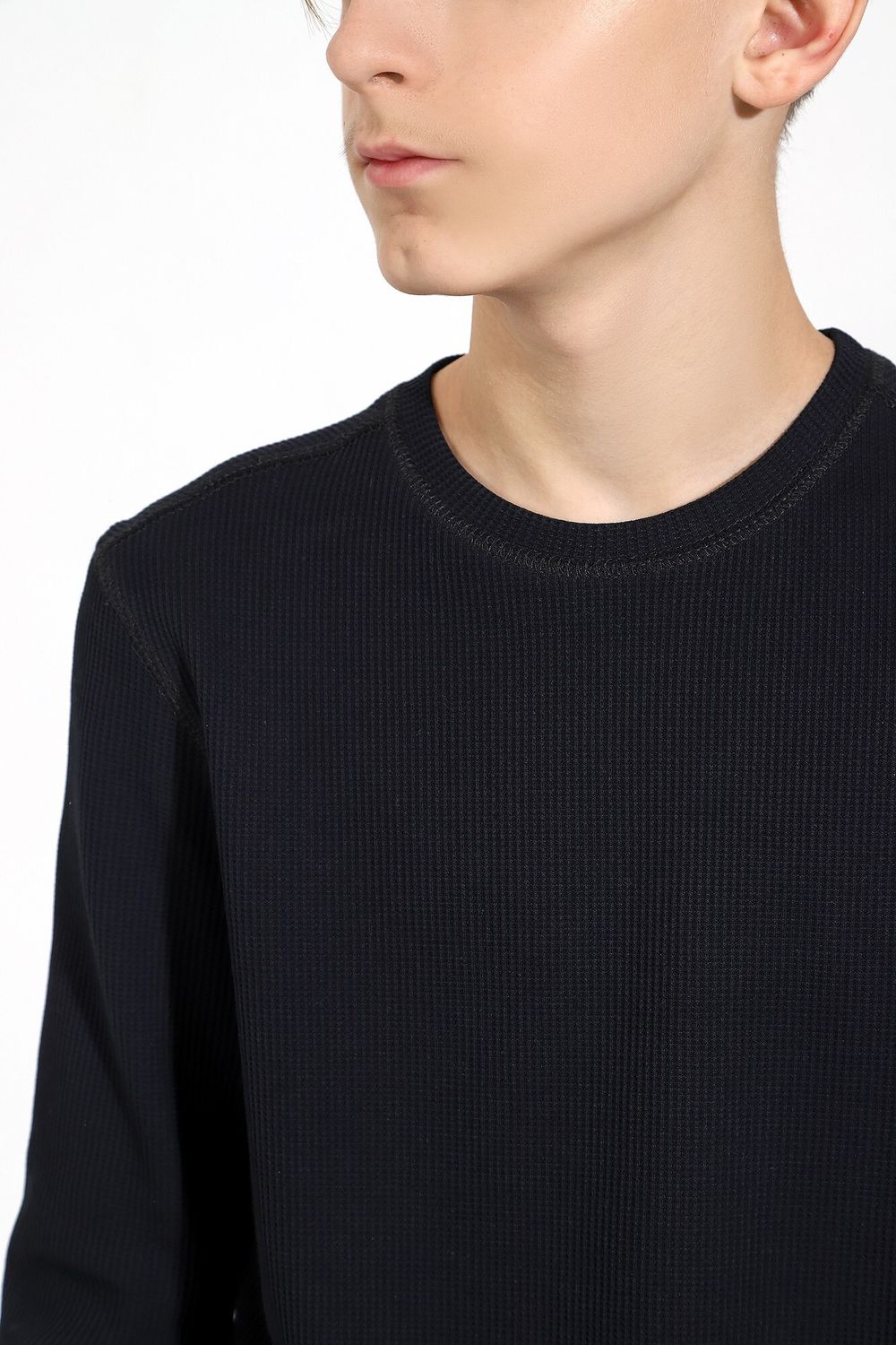 Джемпер для мальчика Лонг-2 Виотекс ЧЁРНЫЙ