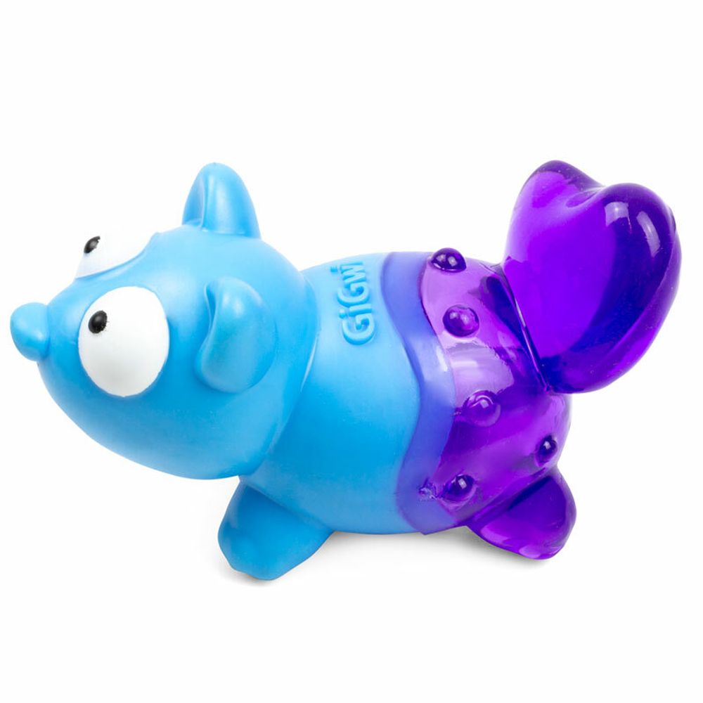 Игрушка Gigwi для маленьких собак Лиса с пищалкой, 8см Игрушка Gigwi для маленьких собак Лиса с пищалкой, 8см