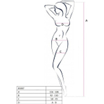 Чёрный комбинезон с длинными рукавами SL (42-46) (Цвет: черный)