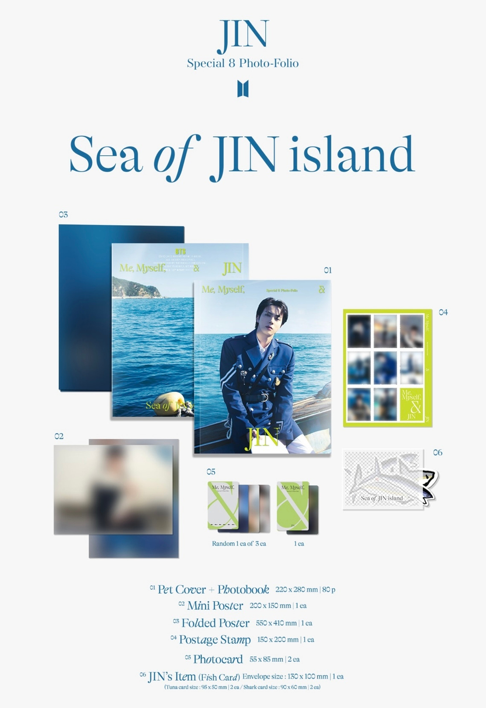 Фотофолио Special 8 Photo-Folio Jin 'Sea of JIN island'