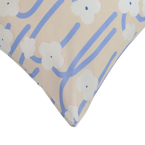 Набор из двух наволочек сиреневого цвета с принтом "Полярный цветок", Scandinavian Touch, 50х70 см