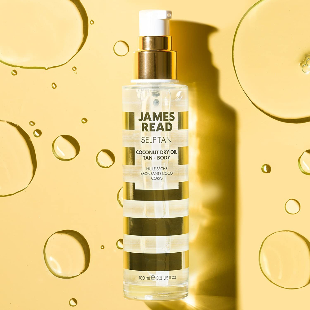 Сухое Кокосовое масло с эффектом загара James Read Self Tan Coconut Dry Oil Tan Body 100 мл