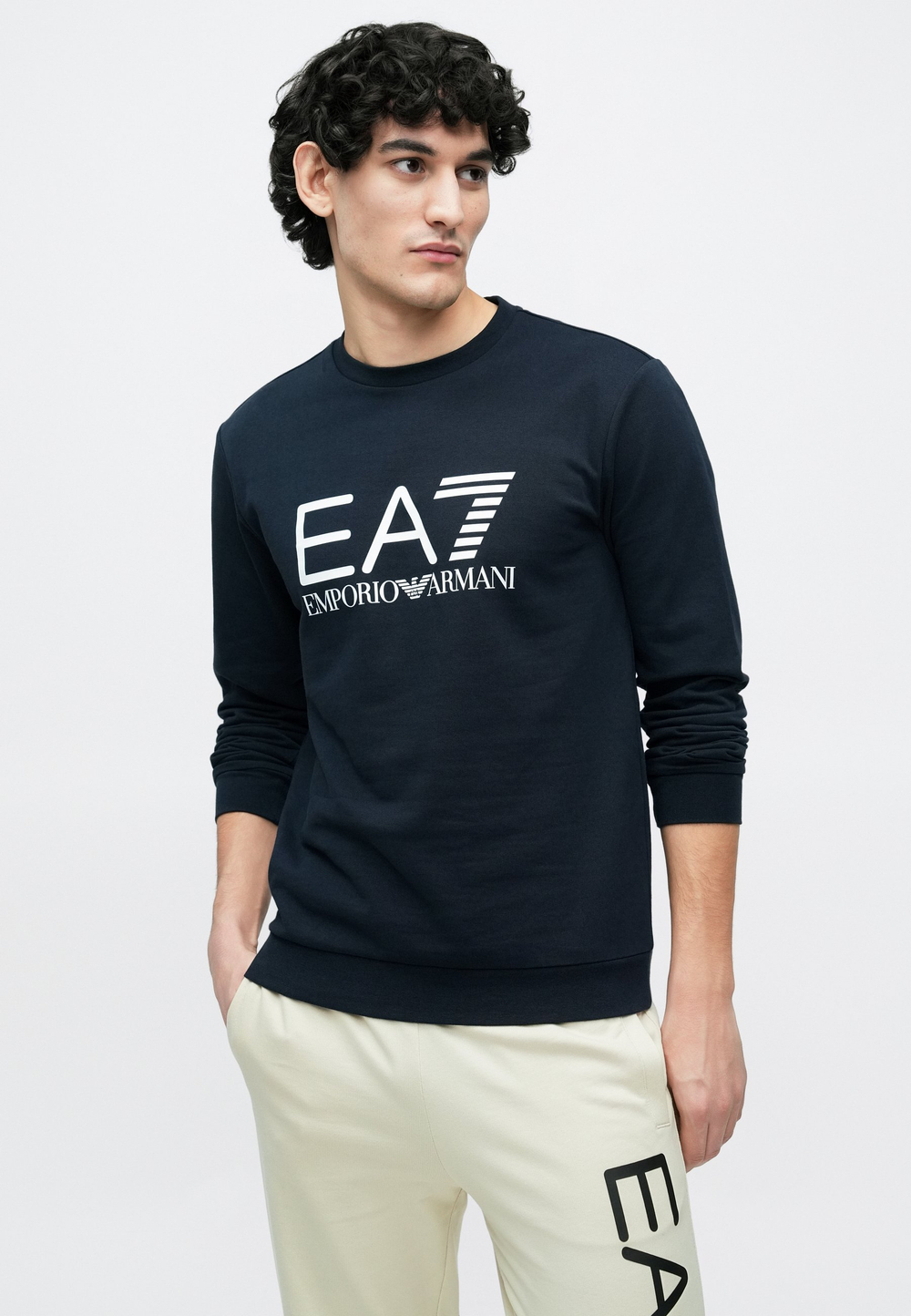EA7 Emporio Armani UNISEX - Толстовка - Синий