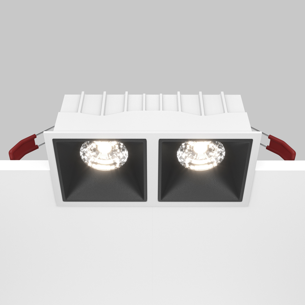 Встраиваемый светодиодный светильник Maytoni Alfa LED DL043-02-15W4K-SQ-WB