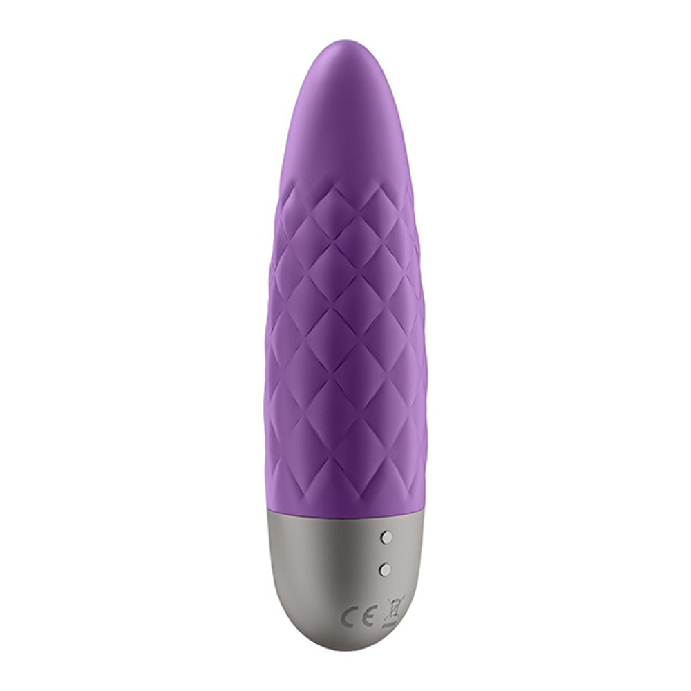 Фиолетовая вибропуля 9,5см Satisfyer Ultra Power Bullet 5 Vibrator Violet