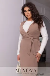 Сарафан 24-10-Мокко Minova