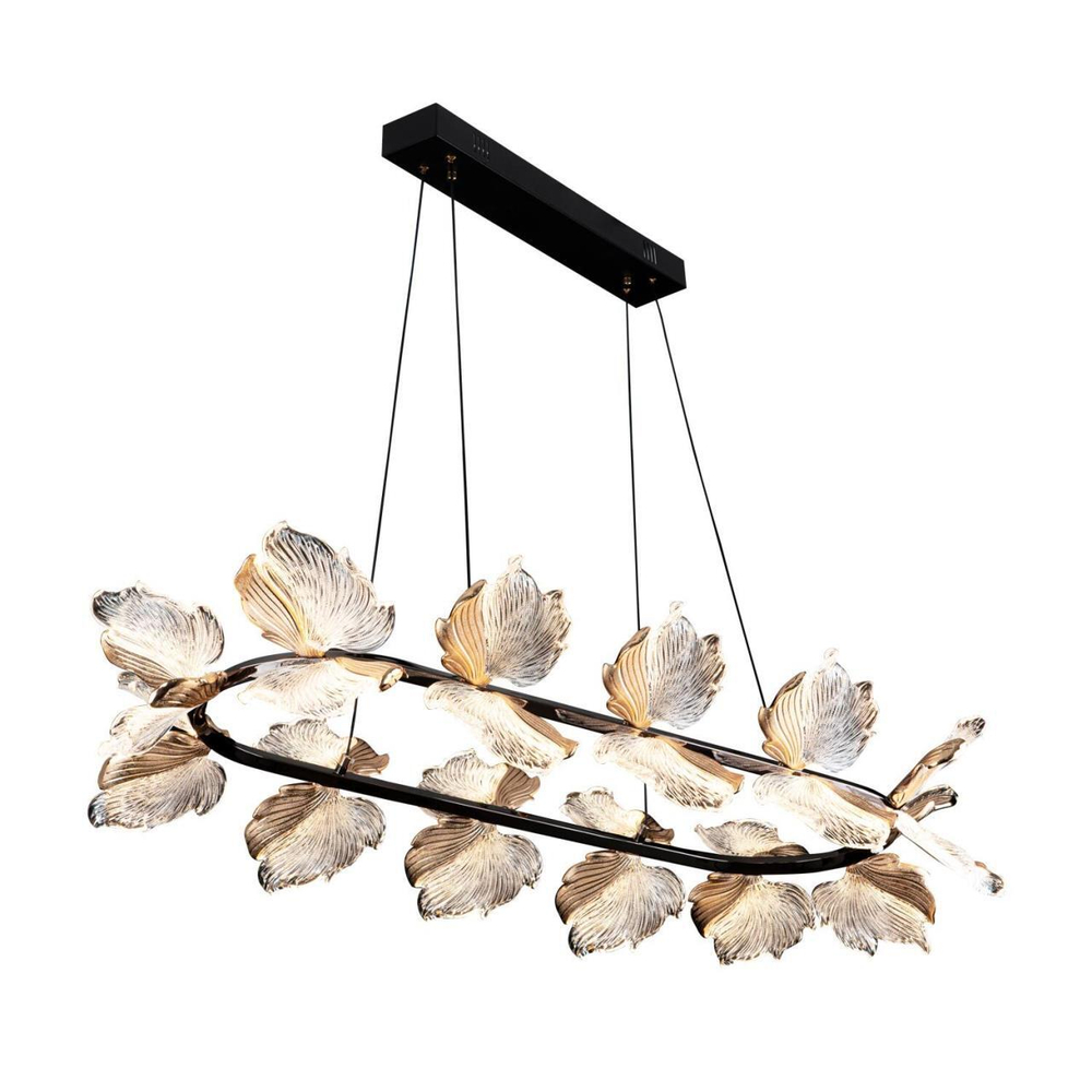 Подвесная светодиодная люстра Modelux ML.2412.1050 BK