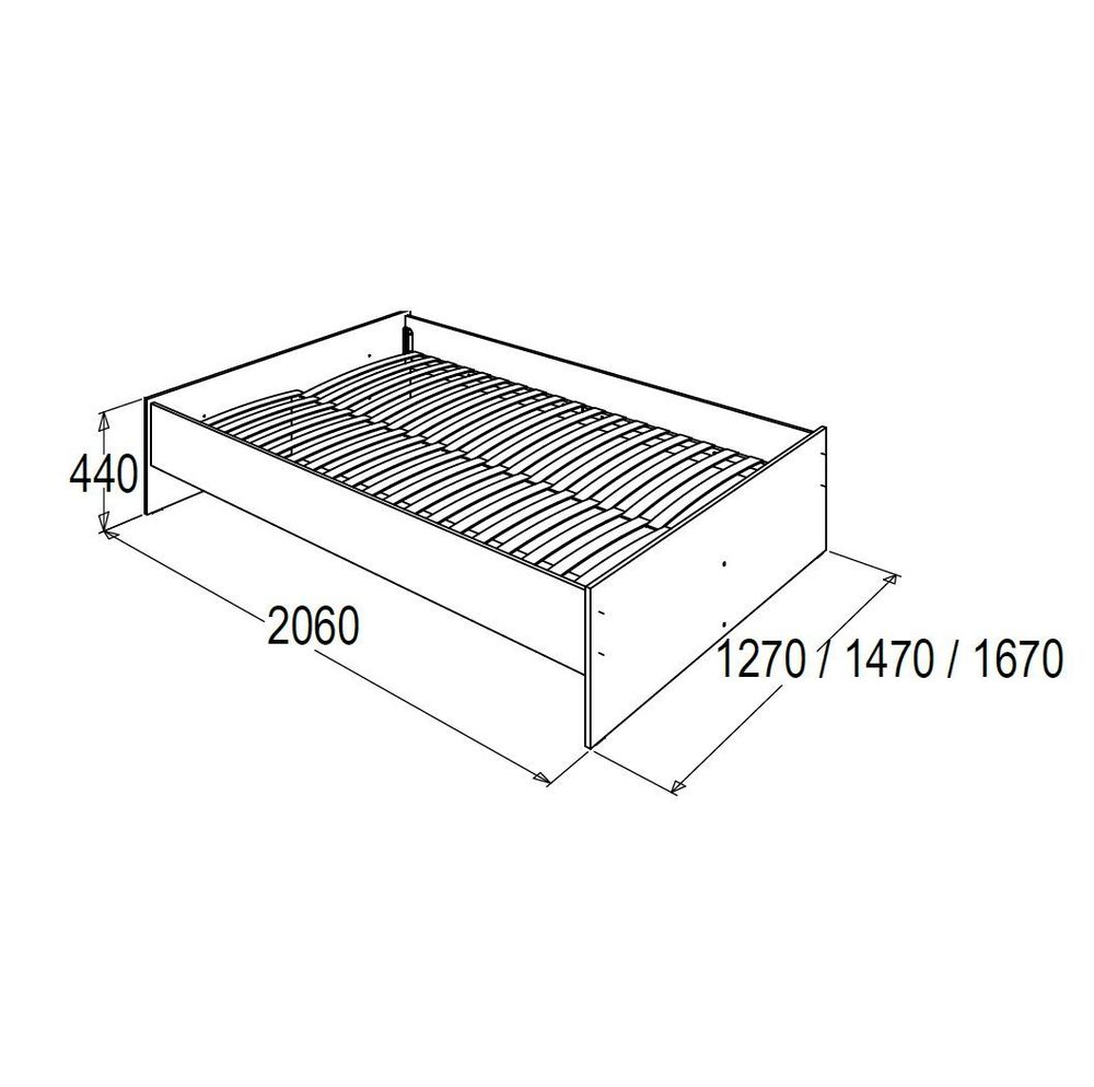 Кровать "Ольга-14"