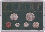 Набор монет Норвегии 1982 UNC в пластиковой упаковке