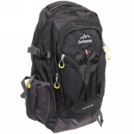 Рюкзак туристический 50л, цвет серо-черный 7015