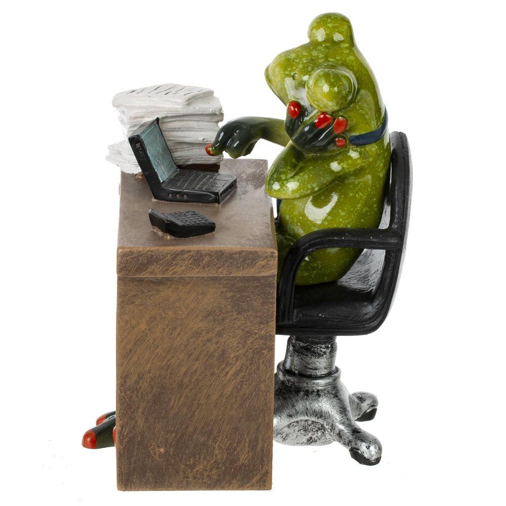 GAEM Фигурка декоративная "Лягушка", L10 W10 H14 см