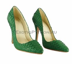 Туфли из кожи питона SH-102