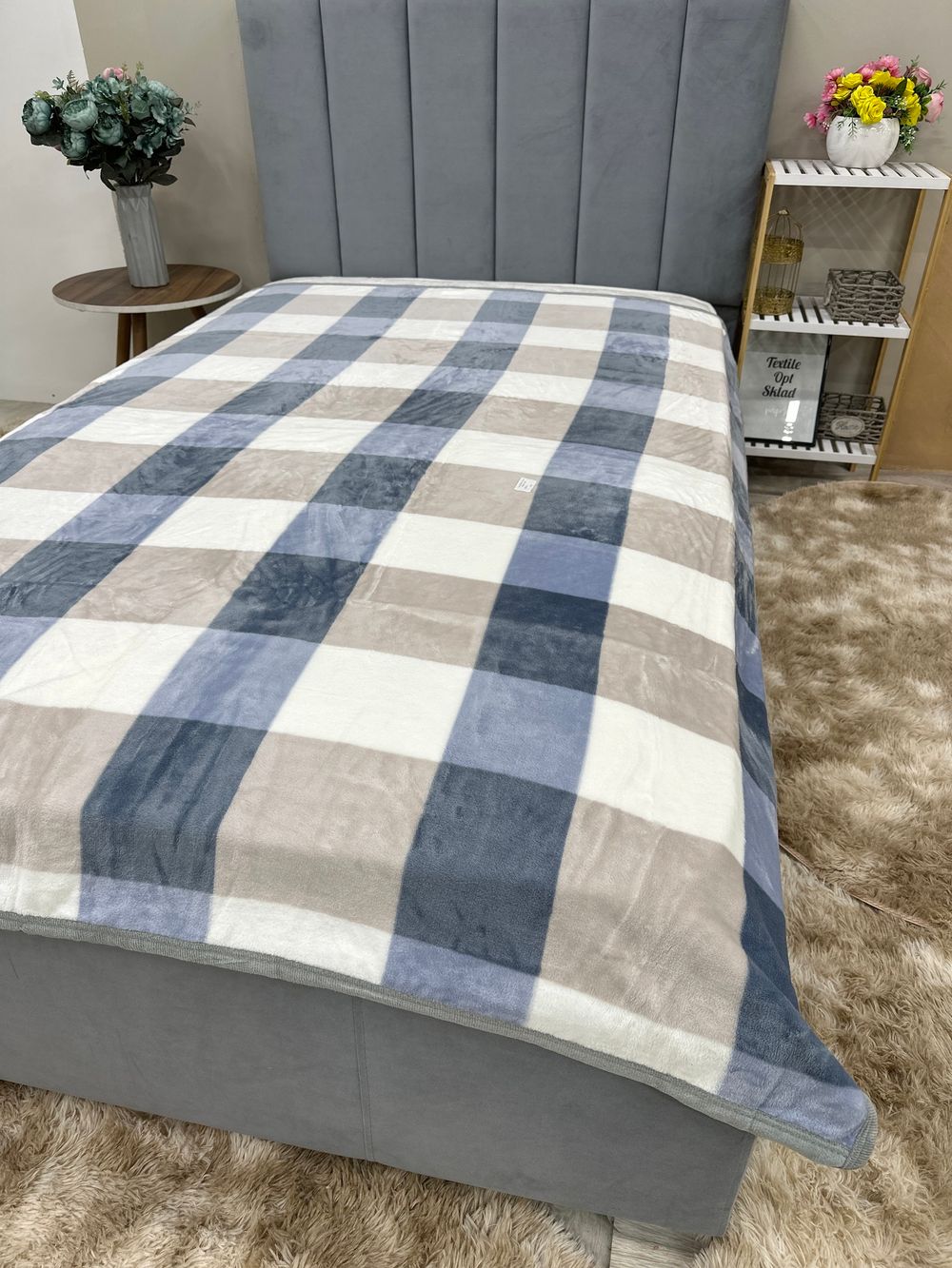 Плед БАМБУК 1,5сп ЛИКВИ!