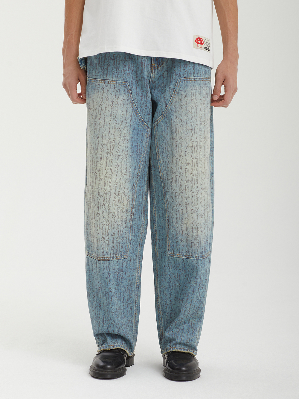 Мужские Джинсы Script