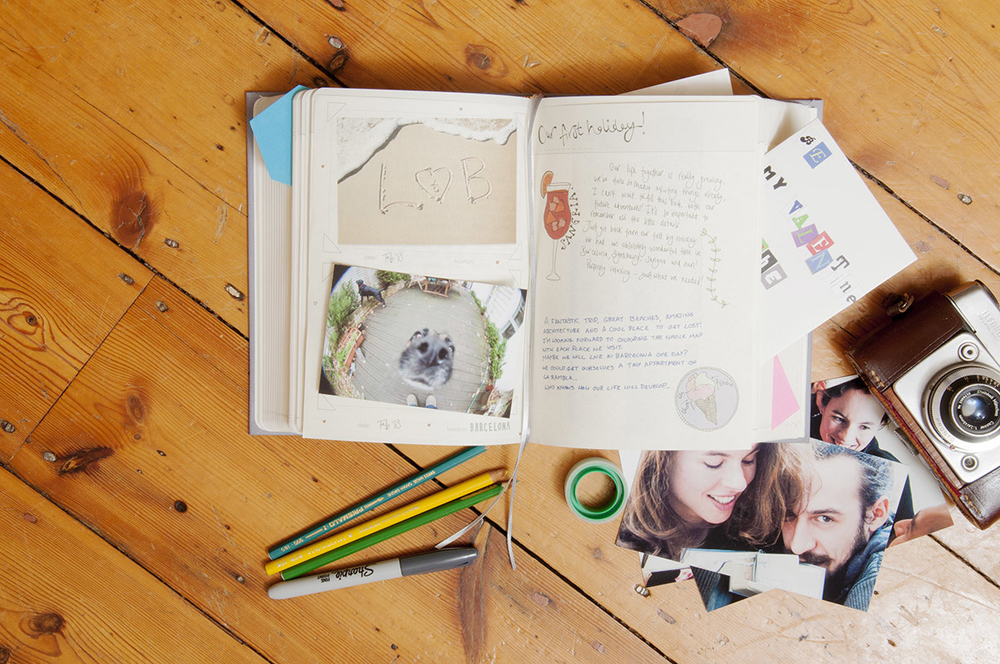 Дневник для двоих our life story черный