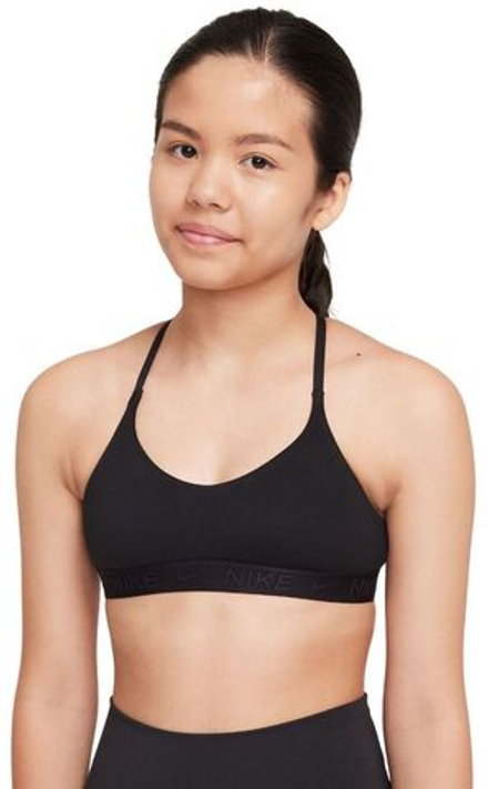 Теннисный бюстгальтер dziewczecy Nike Girls Indy Sports