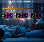 Часы настольные LED MIRROR GH0732 RGB свечение