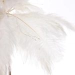 Фигура световая «Волшебное перо» 35 см 80 ламп LED на батарейках, 1 реж, USB питание, Белый