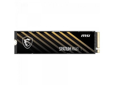SSD накопитель MSI Spatium M461 1ТБ, M.2 2280, PCIe 4.0 x4, NVMe [S78-440L1D0-P83]