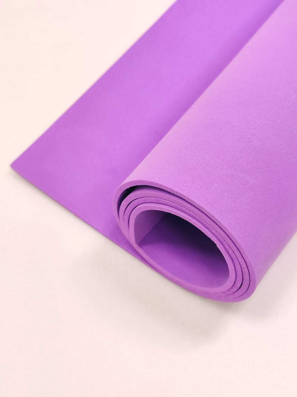 Фоамиран Иран 2 мм 60х70 см #257 Фиолетовый