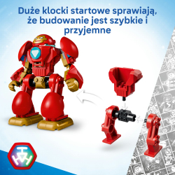 Конструктор LEGO Disney Junior Marvel 11209 Альтрон против Железного человека — фото 4