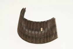 Корзина под елку Люкс Палермо 65 см., разборная, корица, ЕлкиТорг (65-224)