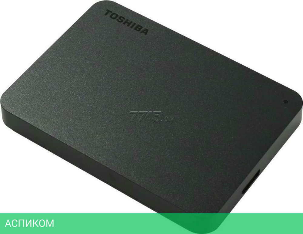 Внешний накопитель Toshiba Canvio Basics 2 TB 2,5'' USB 3.2 черный (HDTB520EK3AA)