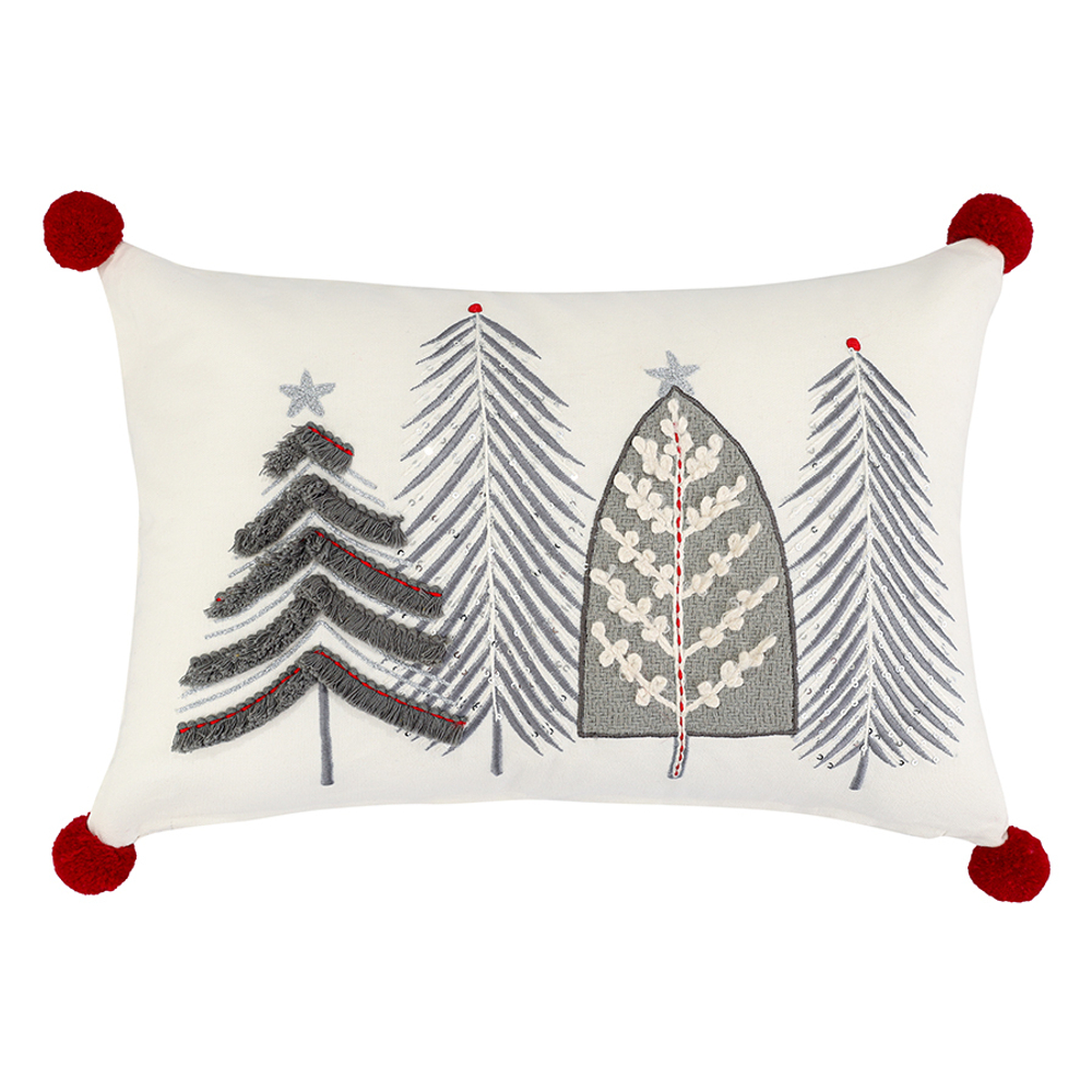 Чехол на подушку enchanted pines из коллекции new year essential, 30х45 см