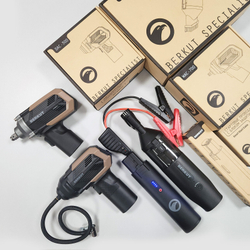 Комплект BERKUT PowerTools-5: Гайковерт + Пылесос + Компрессор + Аккумулятор (ПЗУ) + Стартовые провода